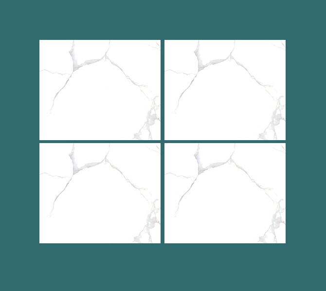 Dyke White Polished Glazed Procelain